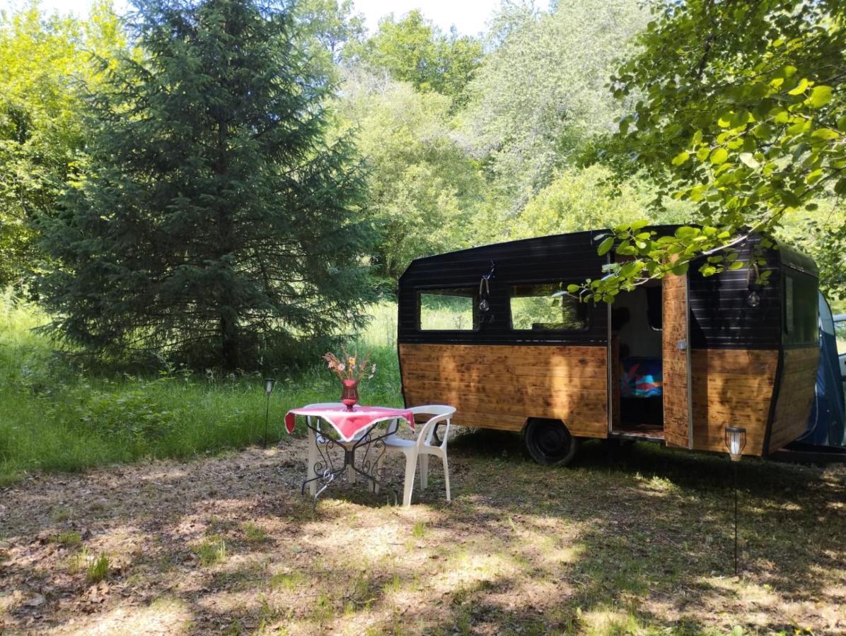 La Caravane Nature Saint-Julien-le-Petit Eksteriør billede